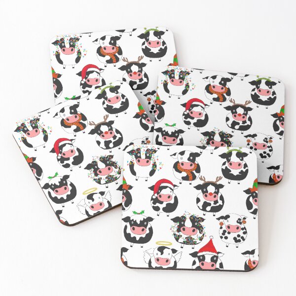 Item preview, Christmas cows designed and sold by SaplingArt.