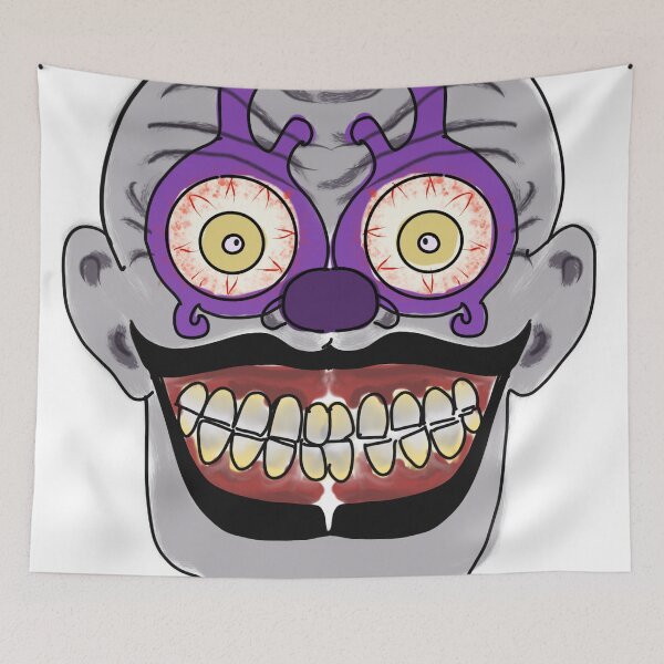 Item preview, Halloween Scary Monster Smiling Face! Zombie apocalypse! designed and sold by cheervinsky.