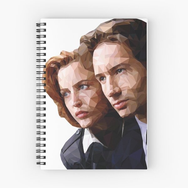 Item preview, Low Poly X-Files Mulder and Scully designed and sold by MandogDesigns.