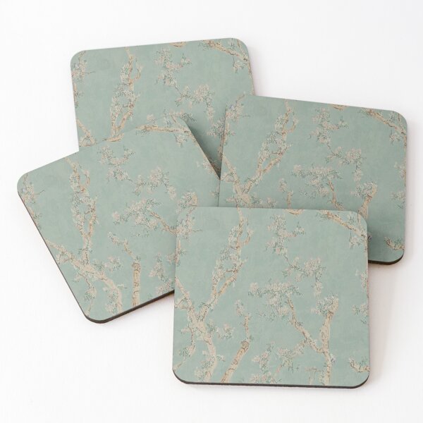 Item preview, Cherry Blossom on Sea Green designed and sold by calibrit.