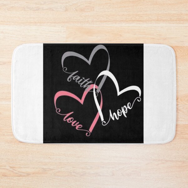 Item preview, Three Hearts Love Hope Faith designed and sold by Rowena Jones.