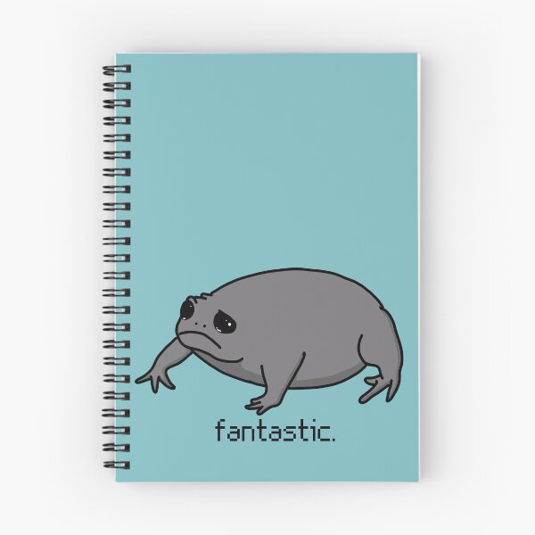 Item preview, Fantastic Grumpy Frog - Black Rain Frog designed and sold by GrumpyFrogs.