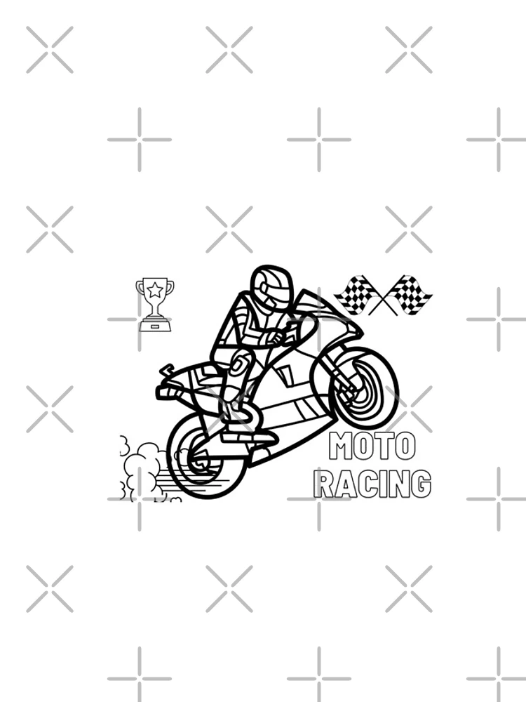 Thumbnail 4 of 4, iPhone Case, MOTO RACING designed and sold by CoolDesign2000.