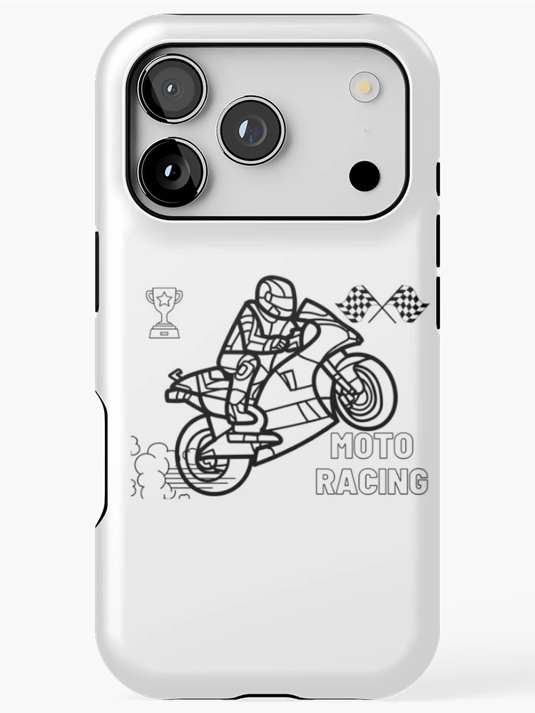 Thumbnail 1 of 4, iPhone Case, MOTO RACING designed and sold by CoolDesign2000.