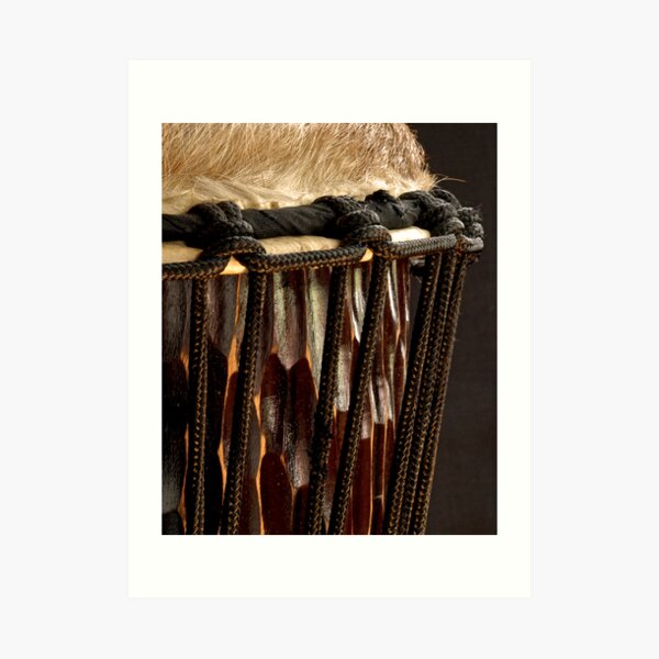 Djembe Drum Art Print