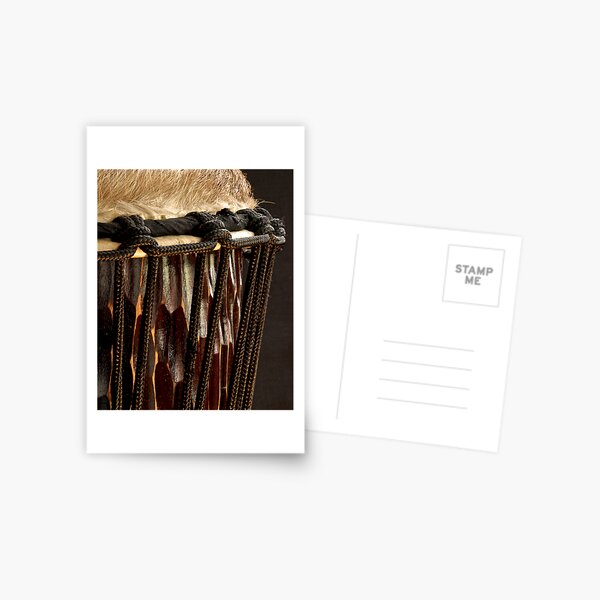 Djembe Drum Postcard