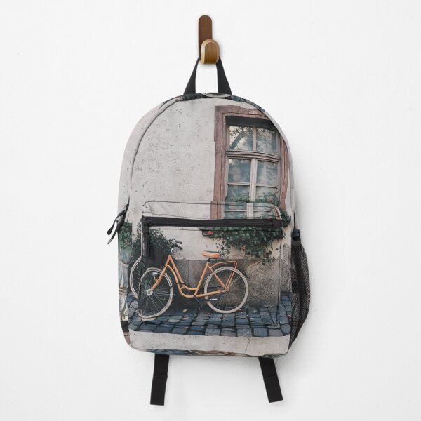 Item preview, Bicycle and window with flower designed and sold by Clumsy People.
