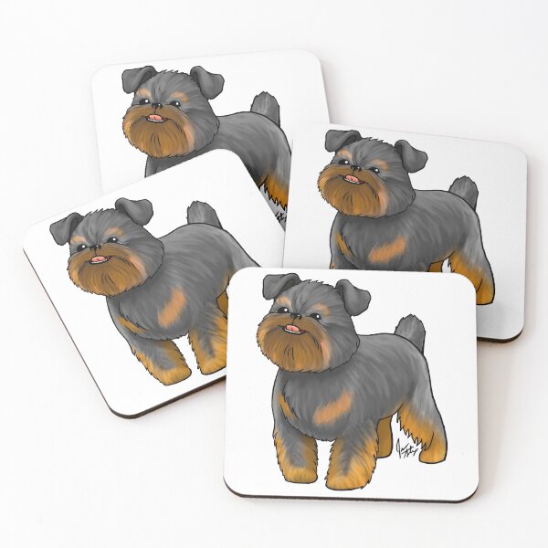 Item preview, Brussels Griffon - Natural Black and Tan designed and sold by Jennifer Stolzer.