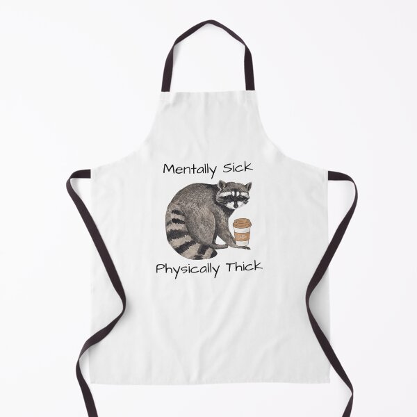 Item preview, Mentally Sick Physically Thick Meme Design designed and sold by Deadlycloak.