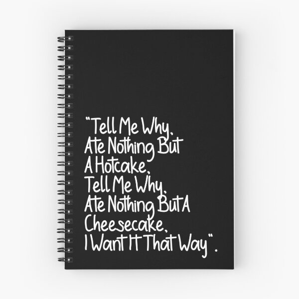 Item preview, Tell Me Why Ate Nothing But A Hotcake Funny Lyrics designed and sold by PunnyLyrics.