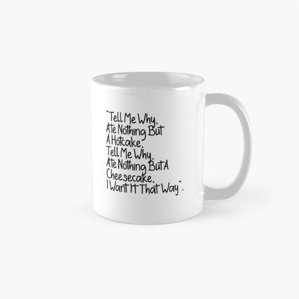Item preview, Tell Me Why Ate Nothing But A Hotcake Funny Lyrics designed and sold by PunnyLyrics.