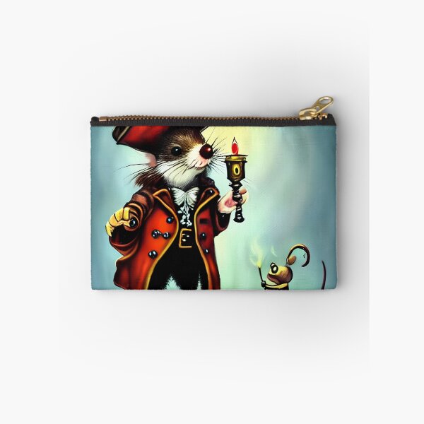 Item preview, Pirate Mouse Holding Lantern designed and sold by wroznak.