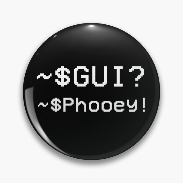 Item preview, GUI? Phooey! designed and sold by thesearecomics.