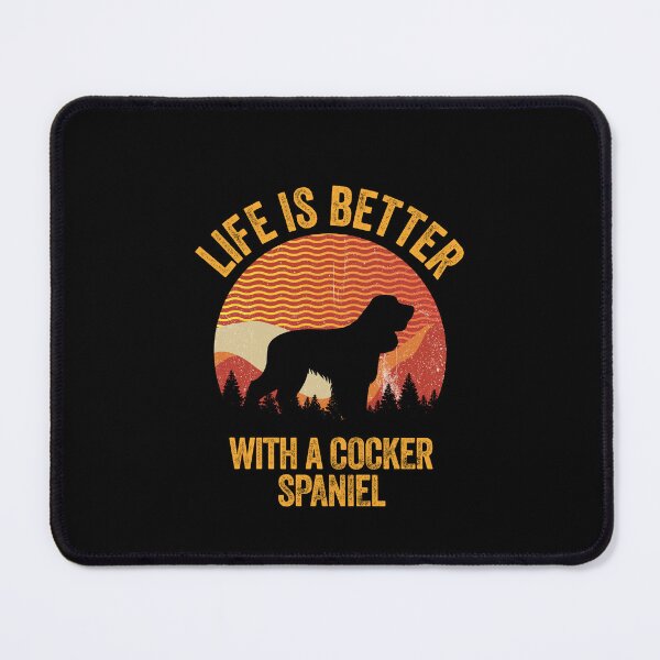 Item preview, Life Is Better With A Cocker Spaniel Vintage Distressed Dog Gift  designed and sold by Guarddogdrive.