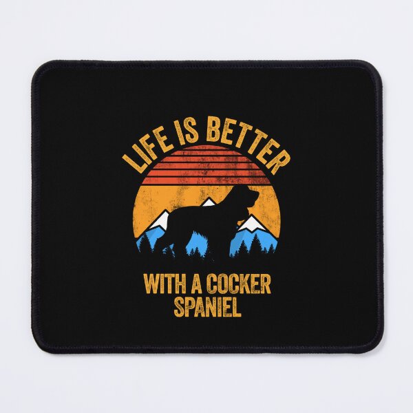 Item preview, Life Is Better With A Cocker Spaniel Vintage Distressed Dog Gift  designed and sold by Guarddogdrive.