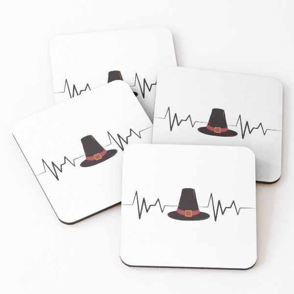 Item preview, Magical Witch Black Hat Heartbeat Pulse Heart Line ECG designed and sold by moderncrazeshop.