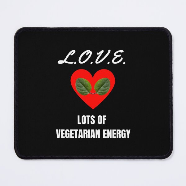 Item preview, Vegetarian Acronym For LOVE |  Lots Of Vegetarian Energy (White Font) | Acronym designed and sold by ACRONYMSONLY.