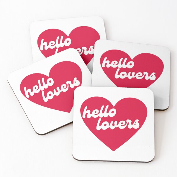 Item preview, Hello lovers heart designed and sold by RafaTakami.