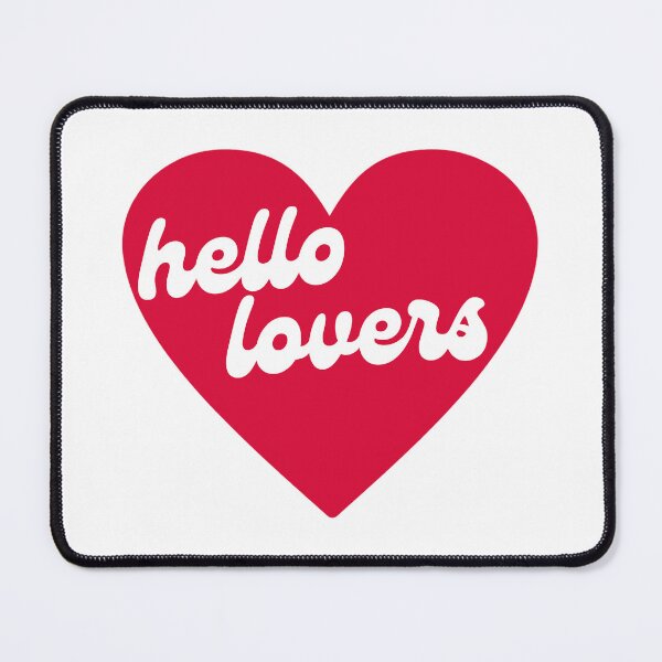 Item preview, Hello lovers heart designed and sold by RafaTakami.