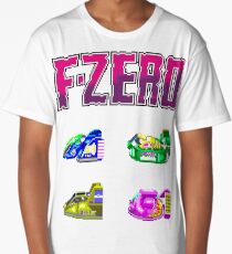 F-Zero (SNES) Long T-Shirt