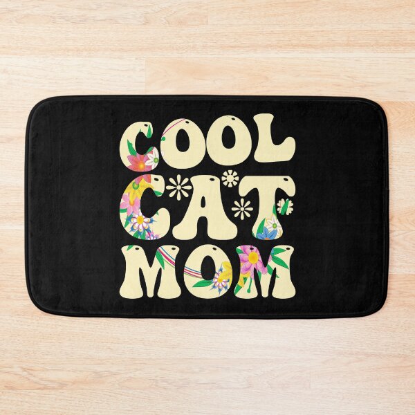 Item preview, Floral Cat Mom T Shirt designed and sold by PetSafari.