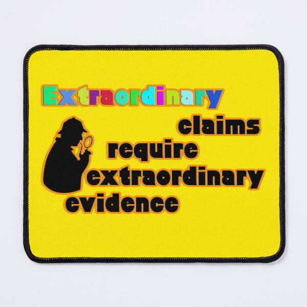 Item preview, Extraordinary claims require extraordinary evidence designed and sold by djomla88.