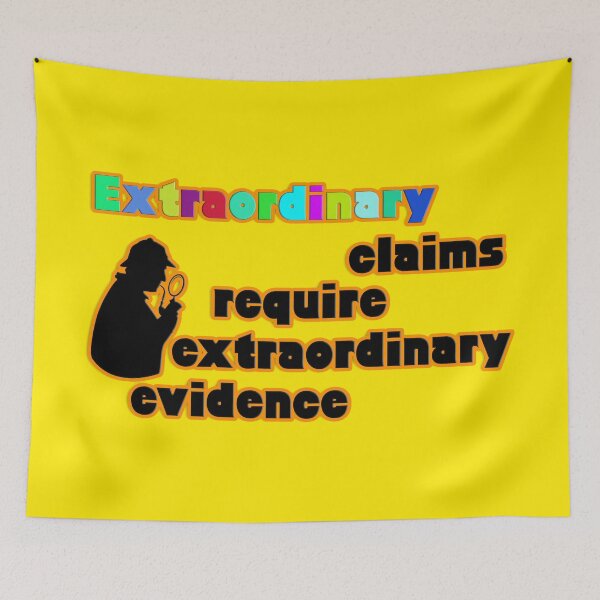 Item preview, Extraordinary claims require extraordinary evidence designed and sold by djomla88.