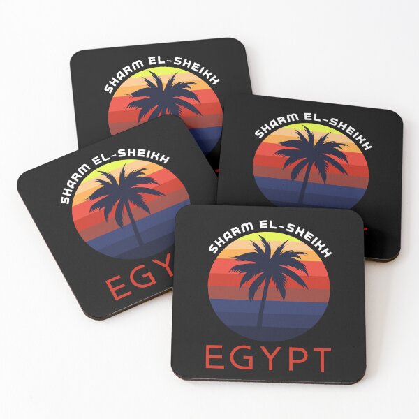 Item preview, Sharm El-Sheikh Egypt Sunset Palm Tree designed and sold by EgyptConnection.