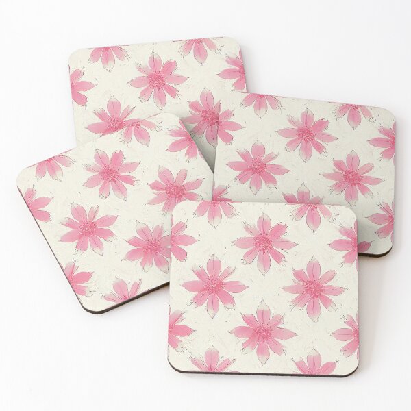 Item preview, Pattern of Pink Flowers designed and sold by Myriam Iart.