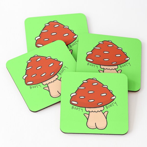 Item preview, Amanita "Booty Booty designed and sold by stickerbyginger.