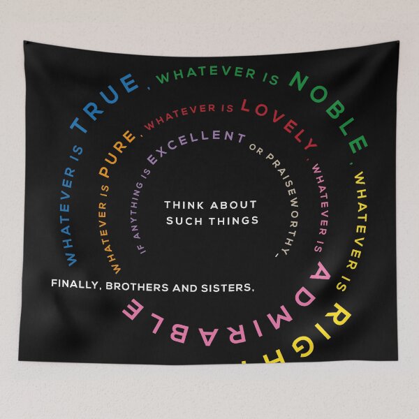 Item preview, Philippians 4:8 designed and sold by Alethea Avan-Nomayo.