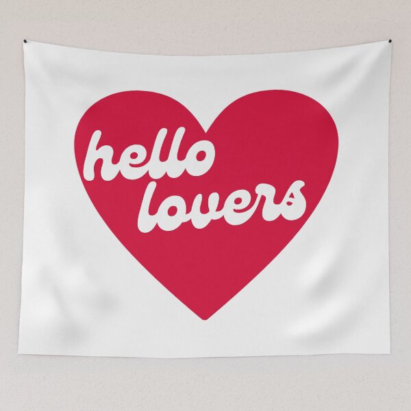 Item preview, Hello lovers heart designed and sold by RafaTakami.