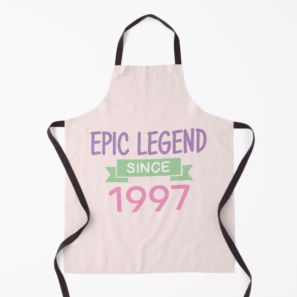 Item preview, Epic Legend Since 1997 Birthyear Typography designed and sold by bolimj.
