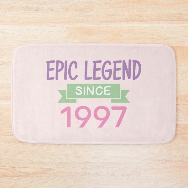 Item preview, Epic Legend Since 1997 Birthyear Typography designed and sold by bolimj.