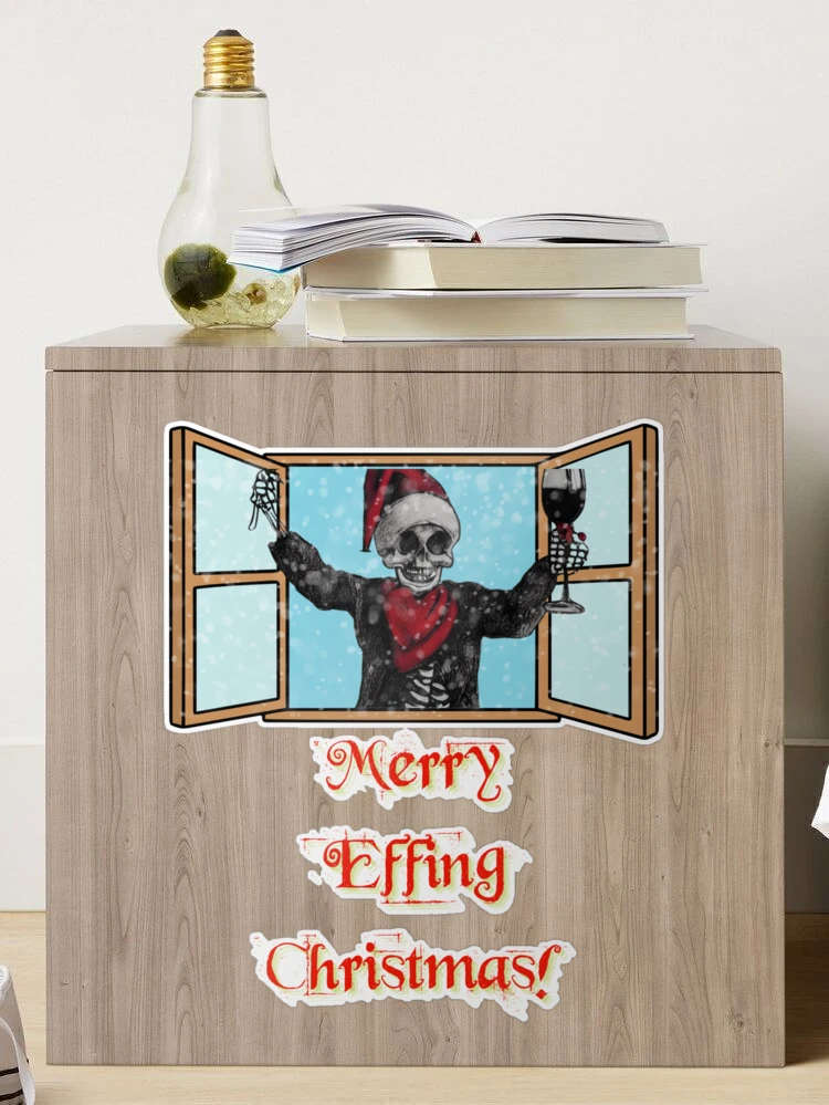 Merry Effin Xmas - Funny Christmas Flask