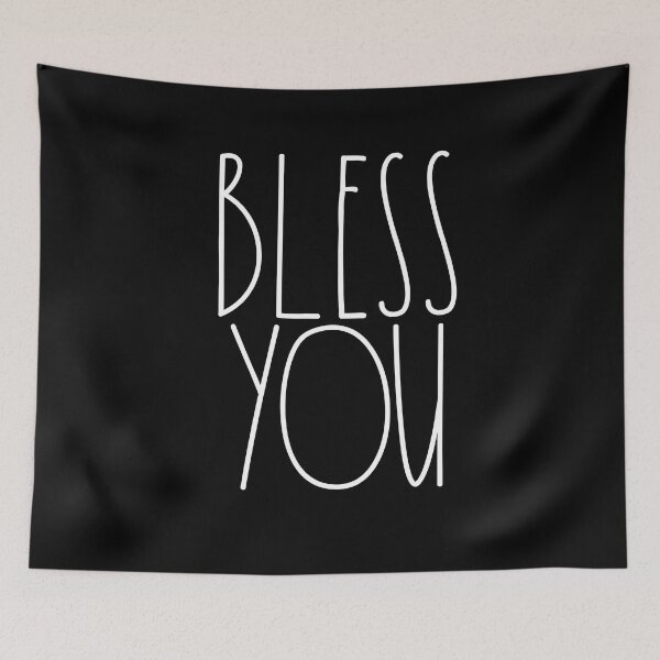 Item preview, Bless You White Rae Dunn Inspired Farmhouse designed and sold by FineElephant.