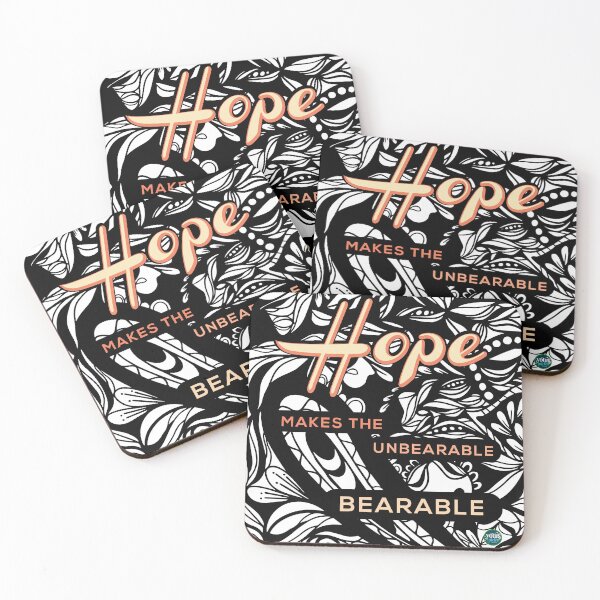 Item preview, Hope makes the unbearable bearable designed and sold by Alethea Avan-Nomayo.