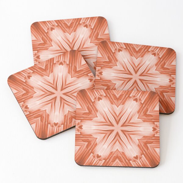 Item preview, Orange Tan Boho Star Pattern designed and sold by KeksWorkroom.