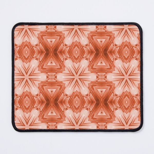 Item preview, Orange Tan Boho Star Pattern designed and sold by KeksWorkroom.
