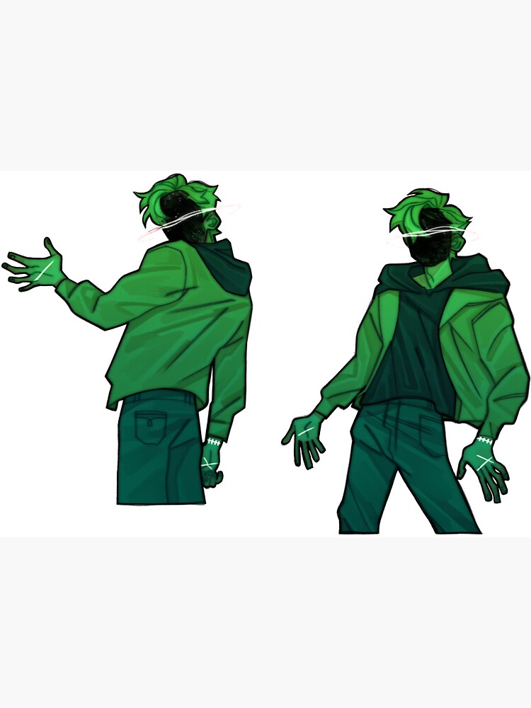 Ethan Winters Green Guy Moment by mothling9