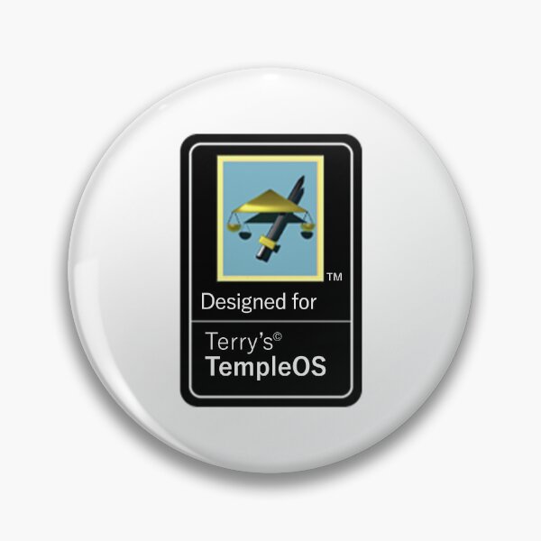 Item preview, Designed for TempleOS designed and sold by VaporSauce.