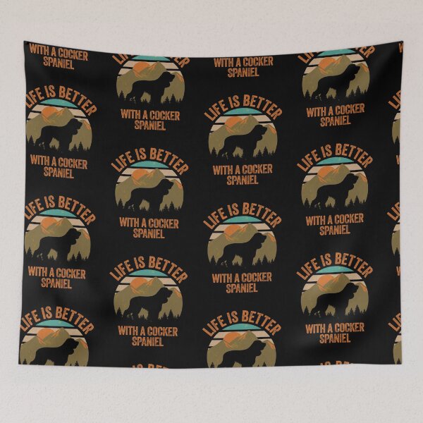 Item preview, Life Is Better With A Cocker Spaniel Dog Gift  designed and sold by Guarddogdrive.