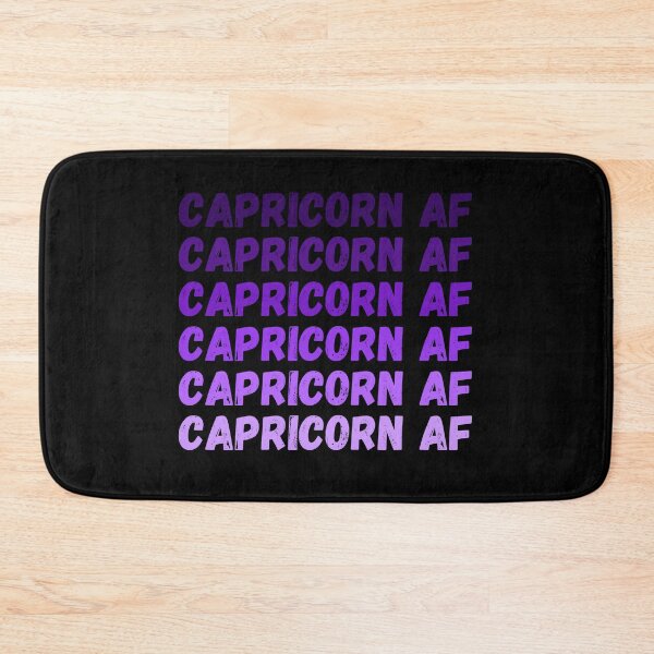 Aperçu de l'œuvre Signe du zodiaque Capricorne AF créée et vendue par Hellofriendco.