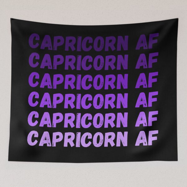 Item preview, Capricorn AF Zodiac Sign designed and sold by Hellofriendco.