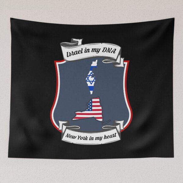 Item preview, Israel in my DNA, New York in my heart Heritage designed and sold by Tony ⭐⭐⭐⭐⭐.