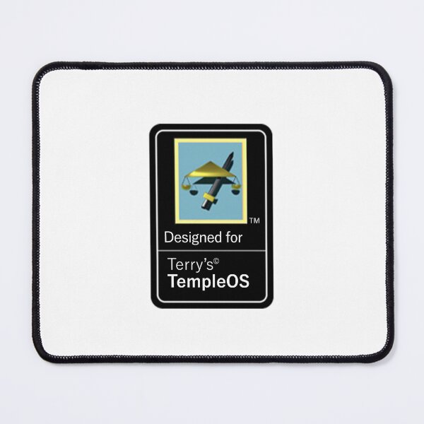 Item preview, Designed for TempleOS designed and sold by VaporSauce.