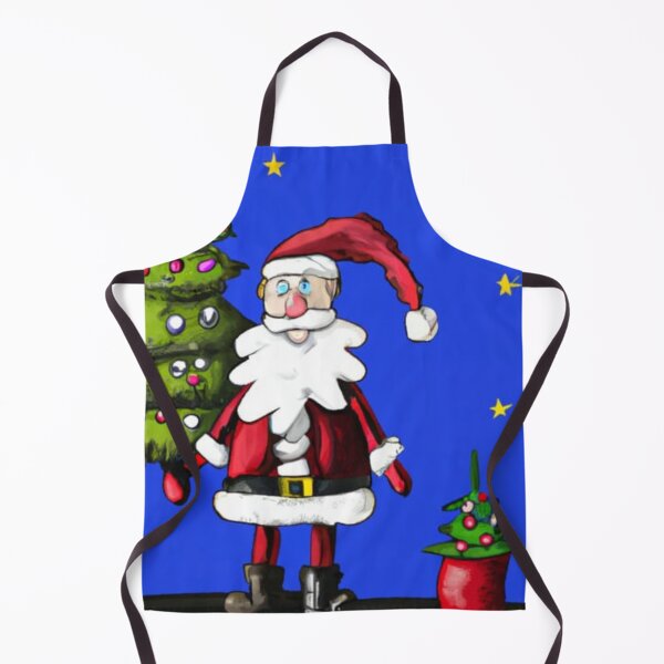 Item preview, Cartoon Santa Claus with Christmas Tree designed and sold by GrownUp.