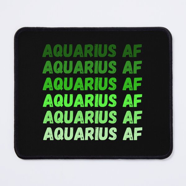 Item preview, Aquarius AF Zodiac Sign designed and sold by Hellofriendco.