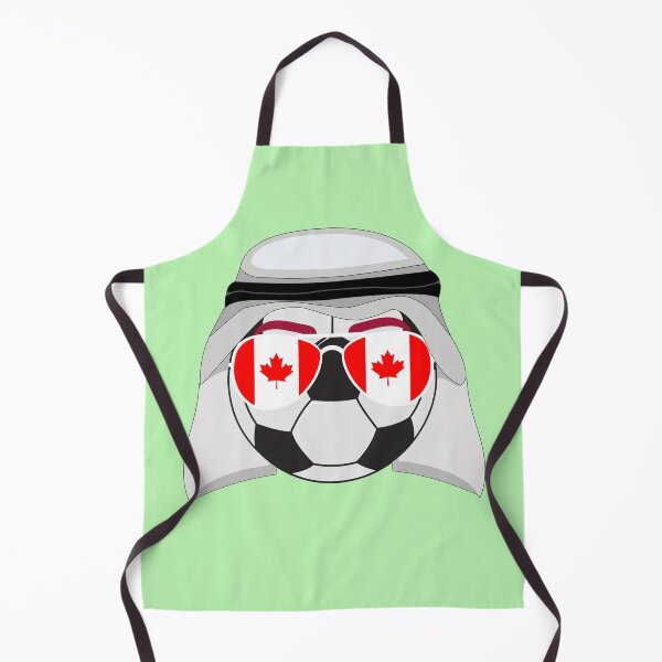 Item preview, Canada Flag inside Sunglasses on a Soccer ball Wearing a Shemagh designed and sold by Dexter Freeman.
