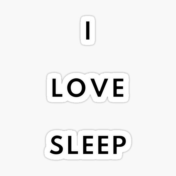 Item preview, I love sleep t-shirt designed and sold by Swobodzio.